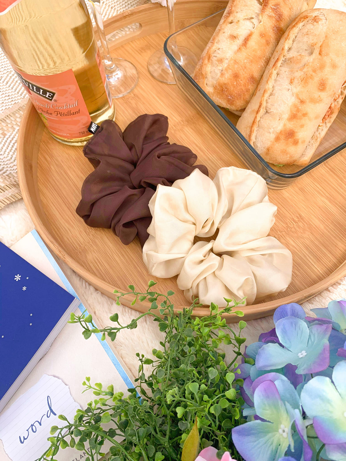 Avery XL Organza Scrunchie