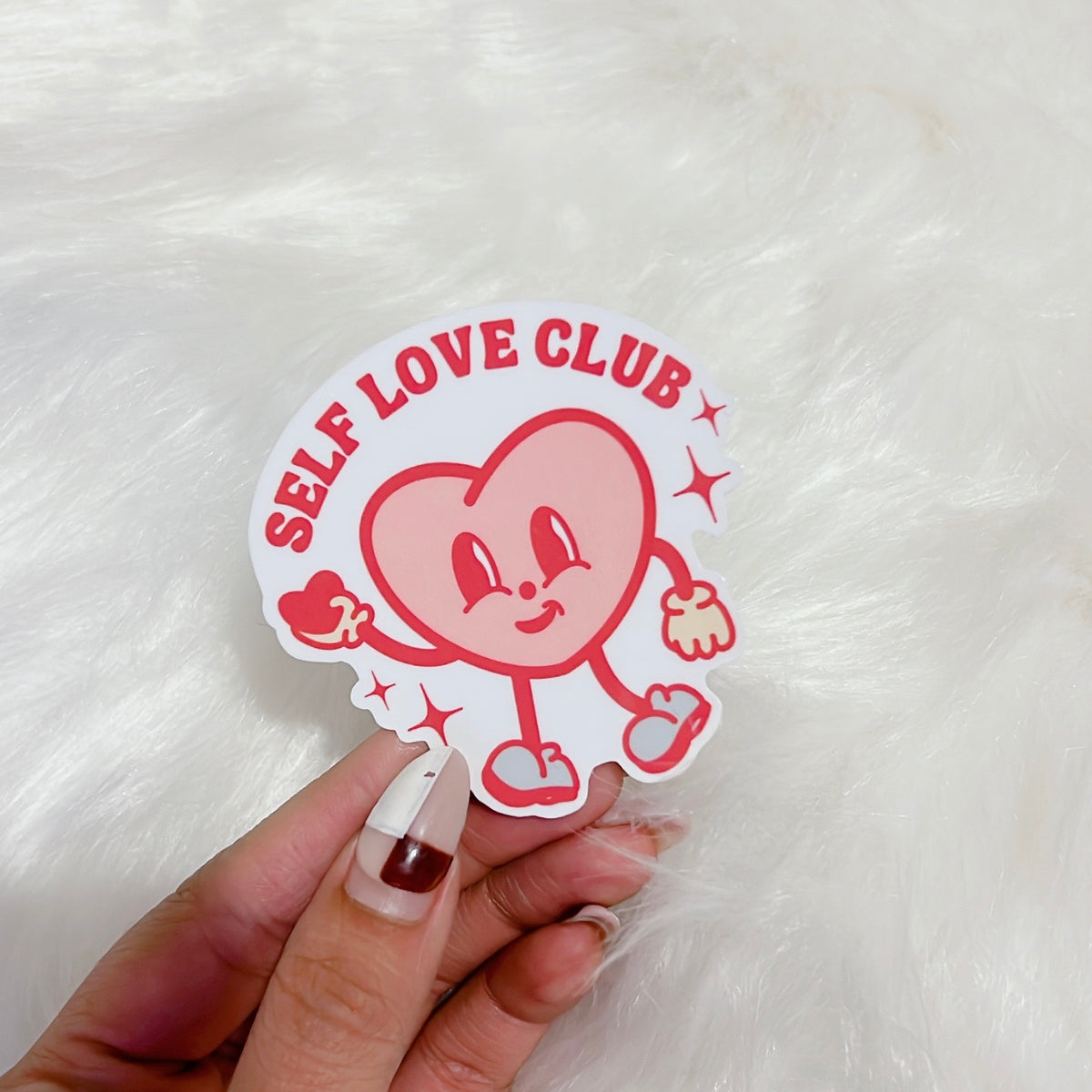 Self Love Club Vinyl Sticker