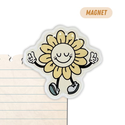 Flower Fridge Magnet