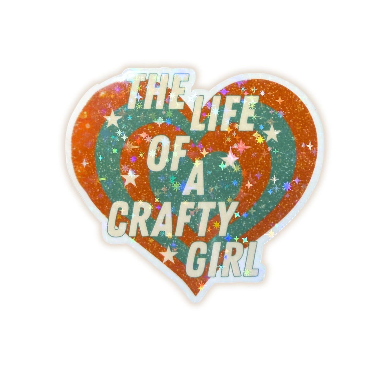 Crafty Girl Vinyl Sticker