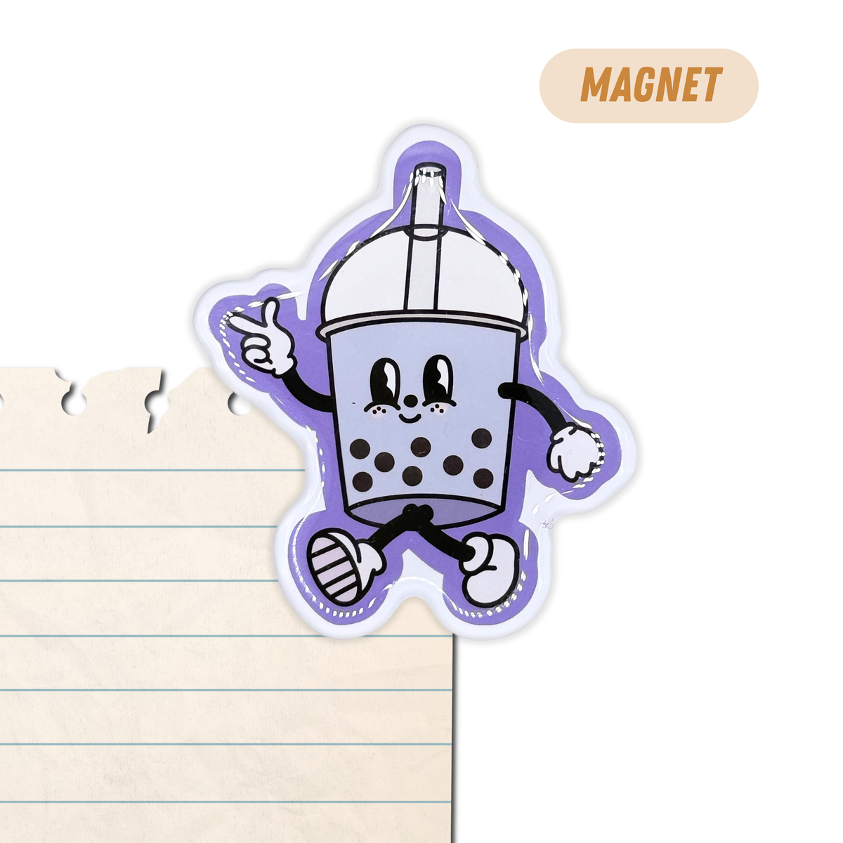 Boba Fridge Magnet