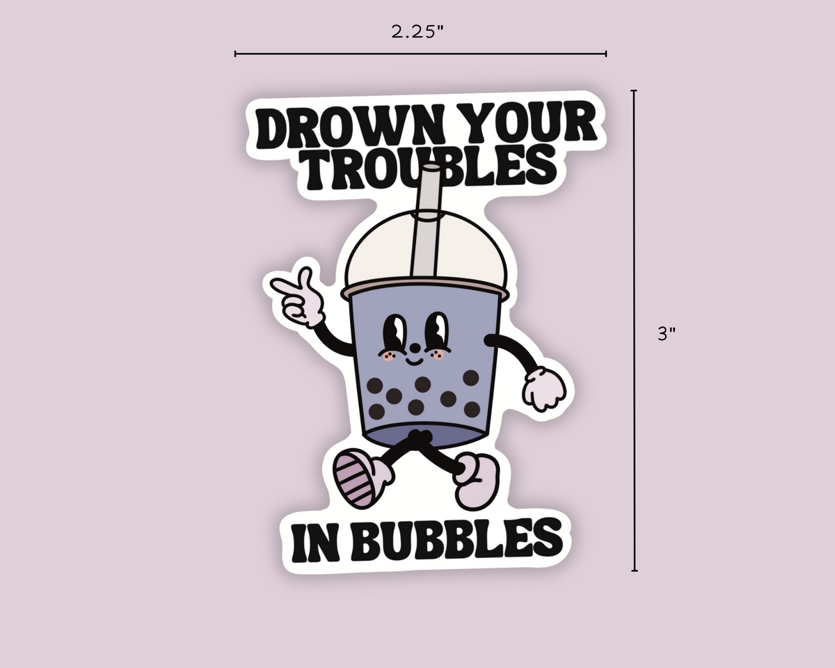 Boba Vinyl Sticker