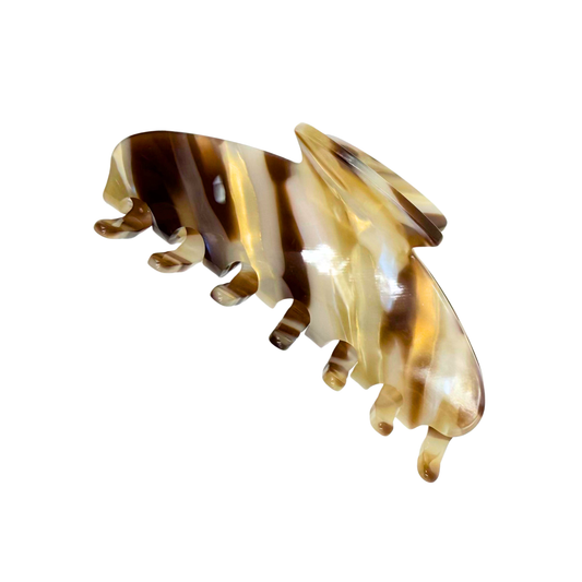 Celeste Hair Claw in Coffee