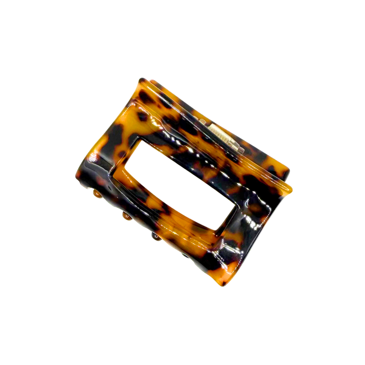 Maye Mini Hair Claw in Hazel