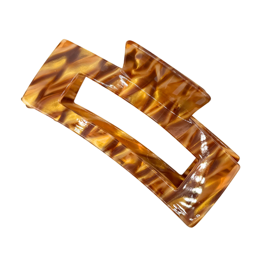 Maye XL Hair Claw in Coco
