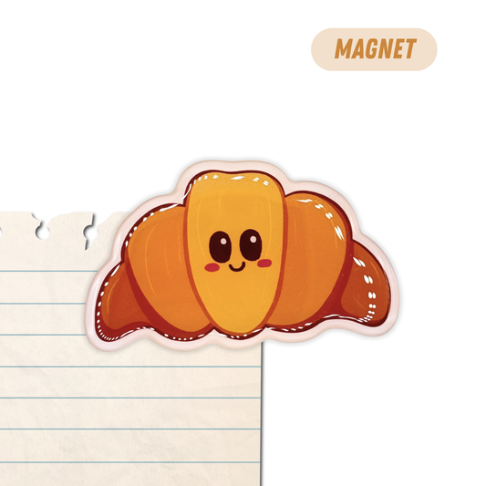 Croissant Fridge Magnet