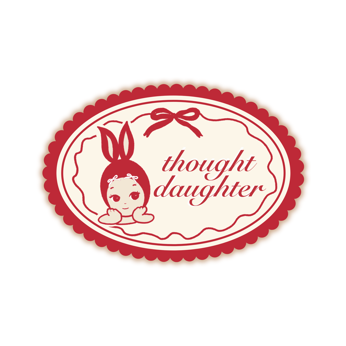 Thought Daughter Vinyl Sticker