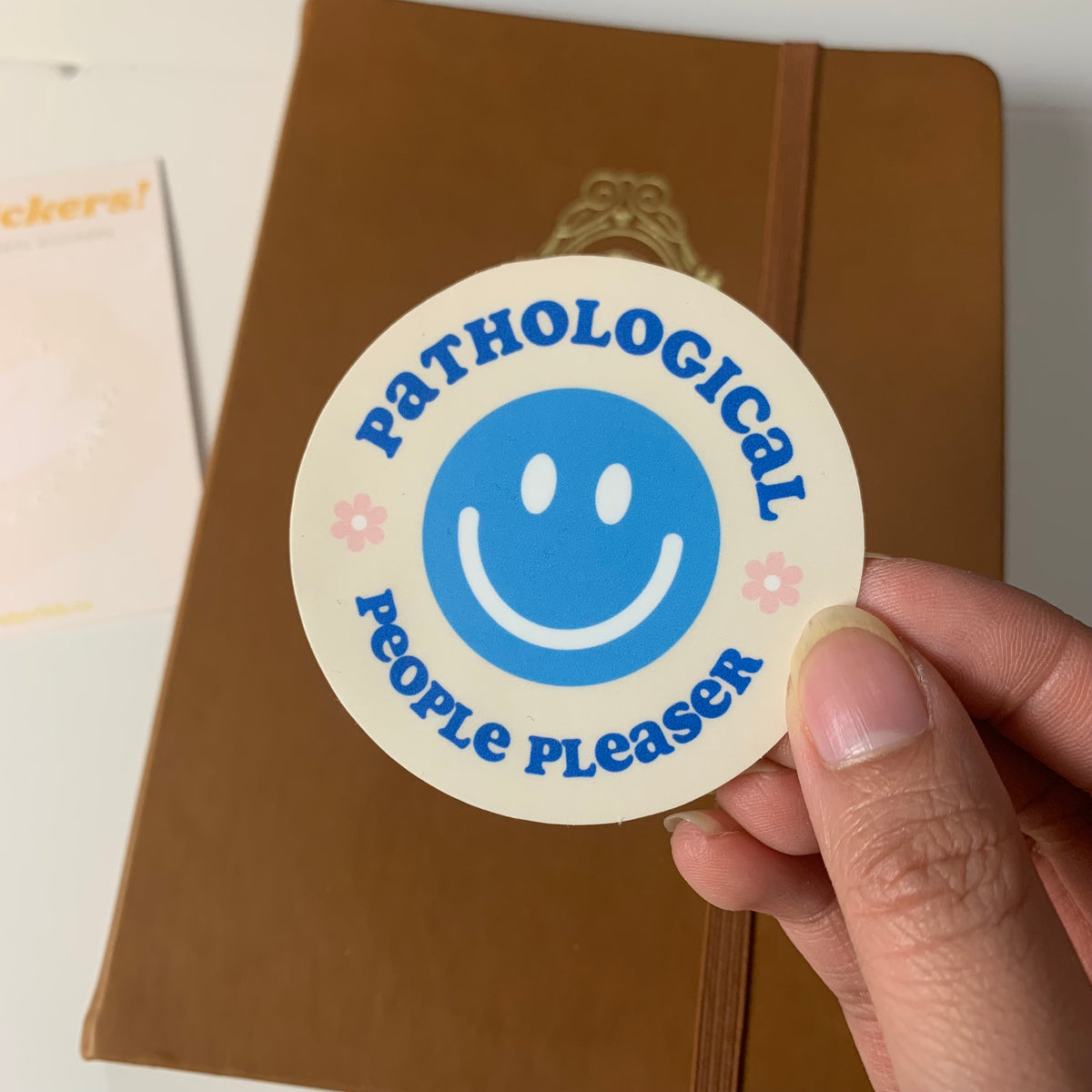 Pathological People Pleaser Vinyl Sticker