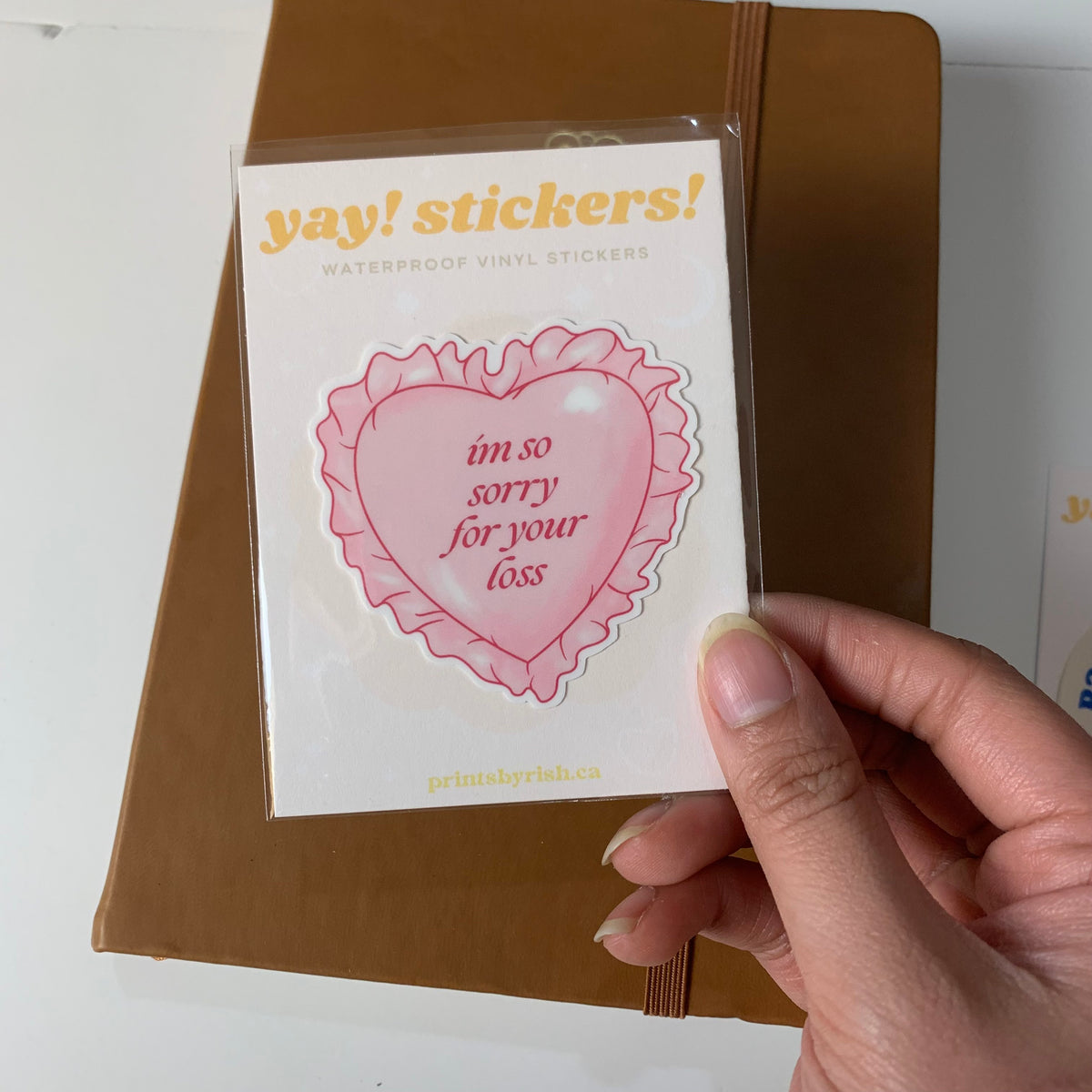 I'm So Sorry For Your Loss Vinyl Sticker