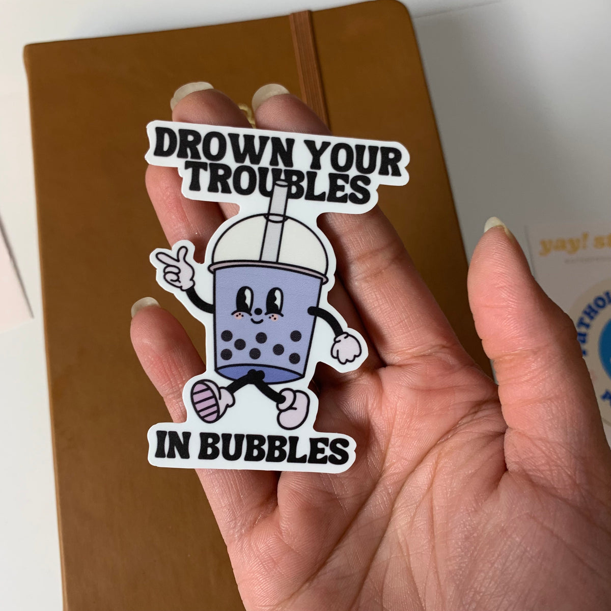 Boba Vinyl Sticker