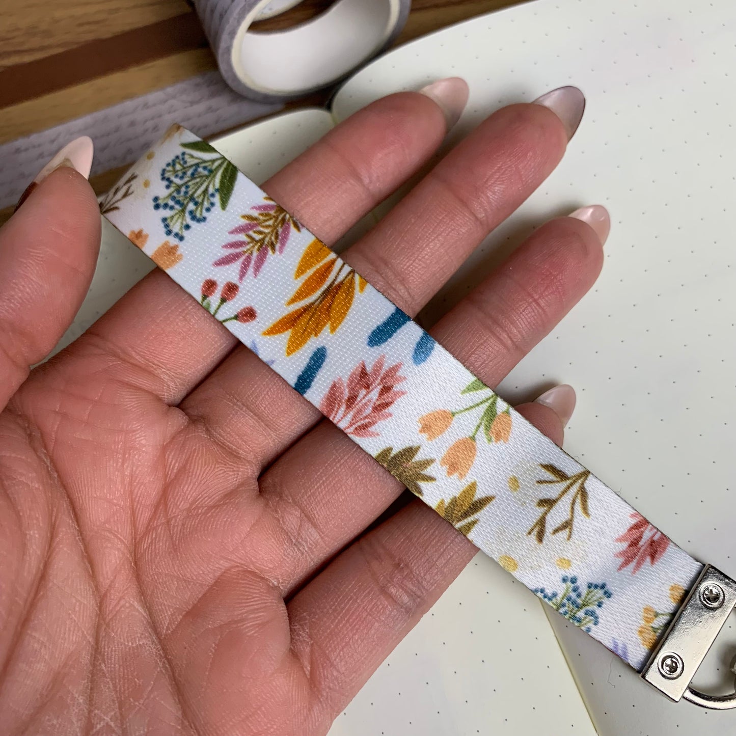 Wildflower Wrist Lanyard