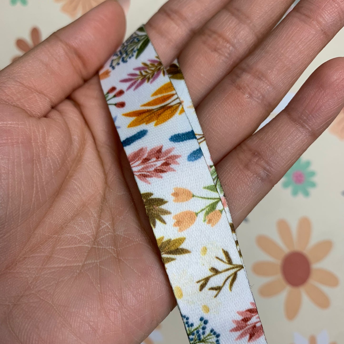 Wildflower Wrist Lanyard