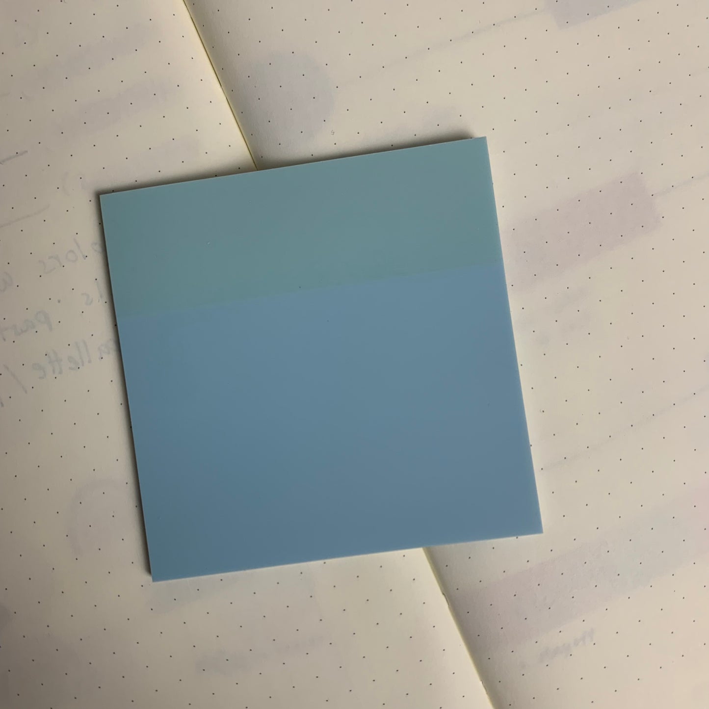 Transparent Sticky Notes - Sapphire