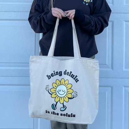Delulu is the Solulu Tote Bag