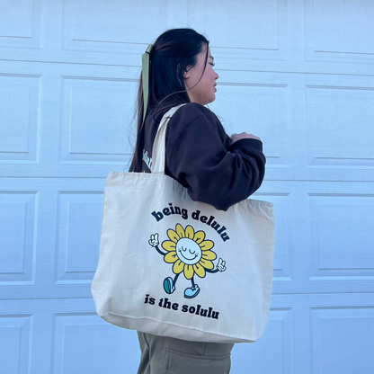 Delulu is the Solulu Tote Bag