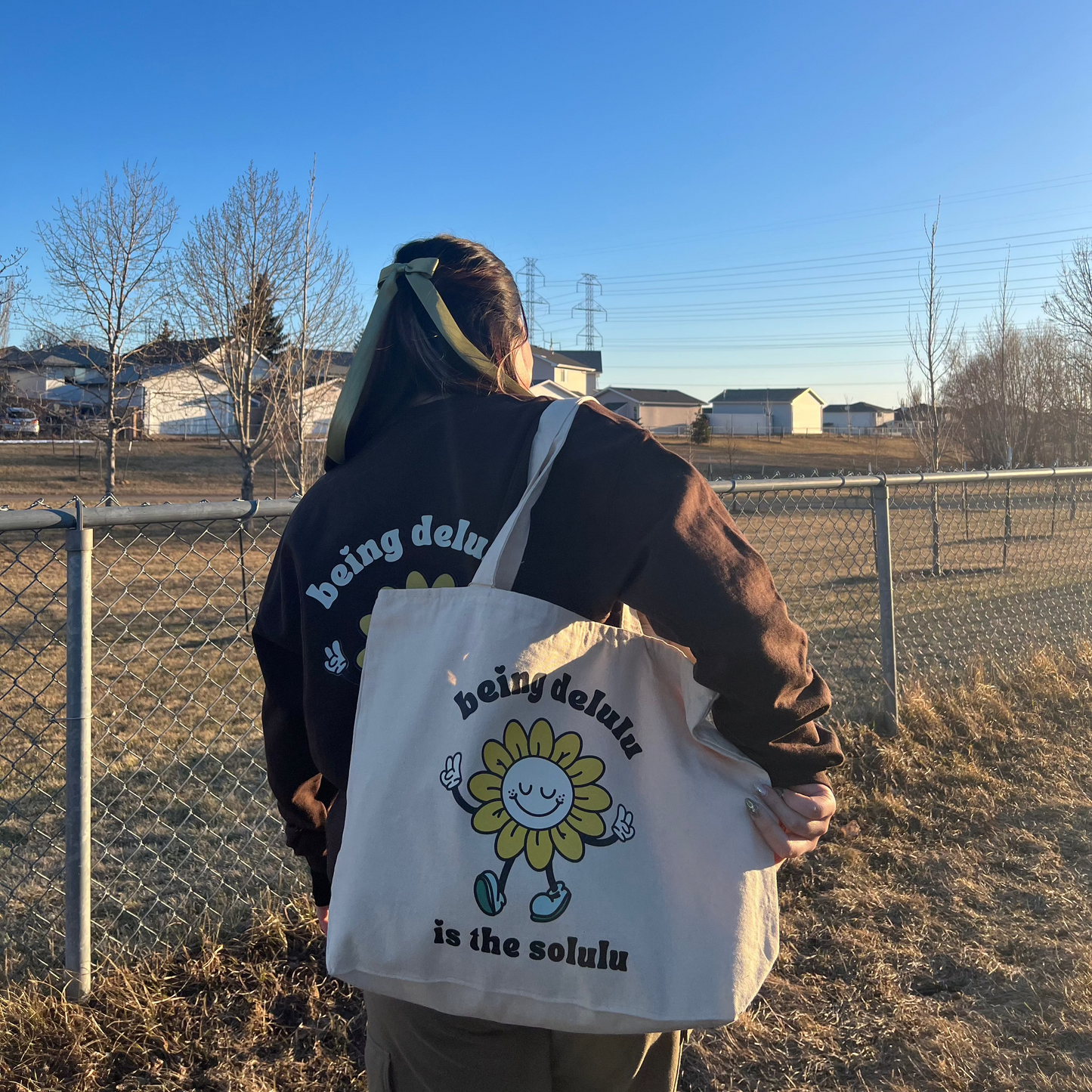 Delulu is the Solulu Tote Bag