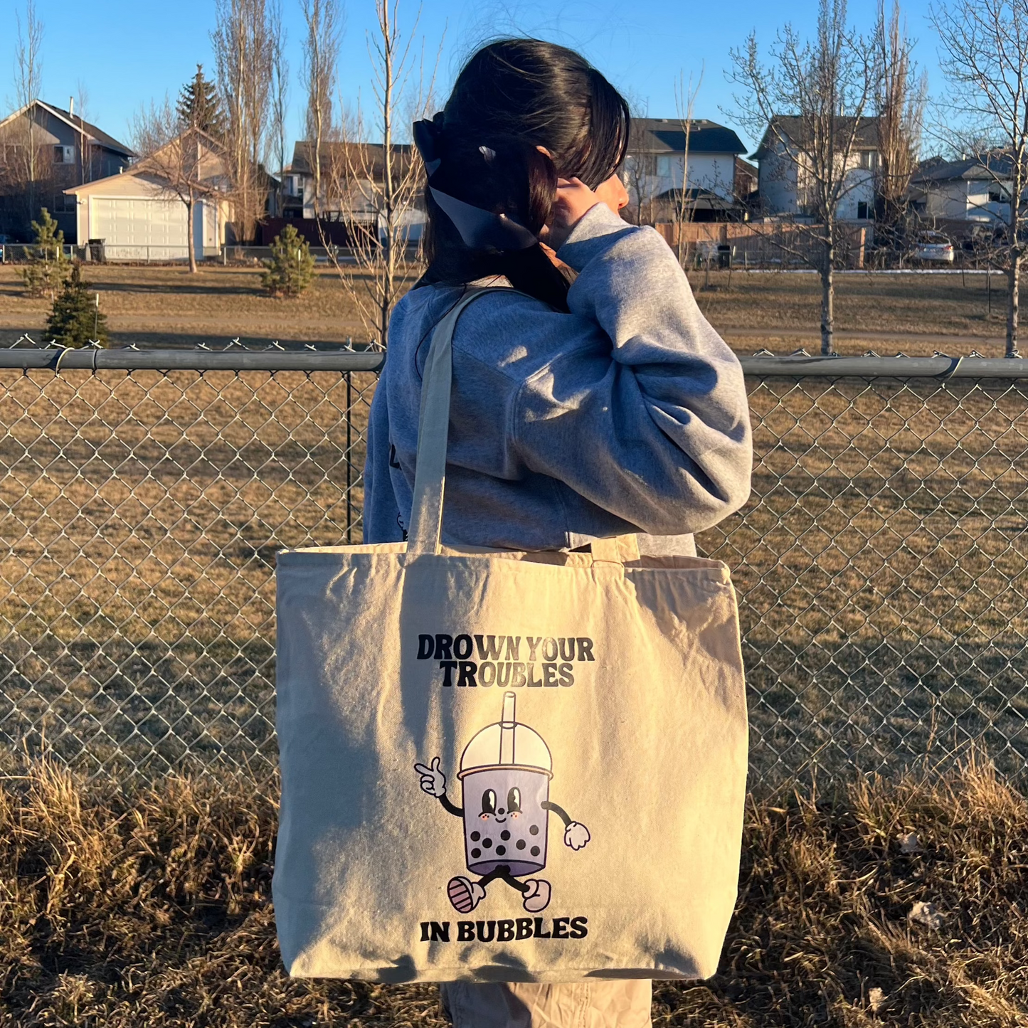 Boba Tote Bag