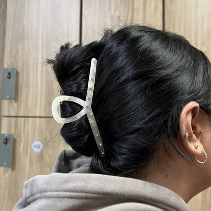 Lulu XL Hair Claw in Iris