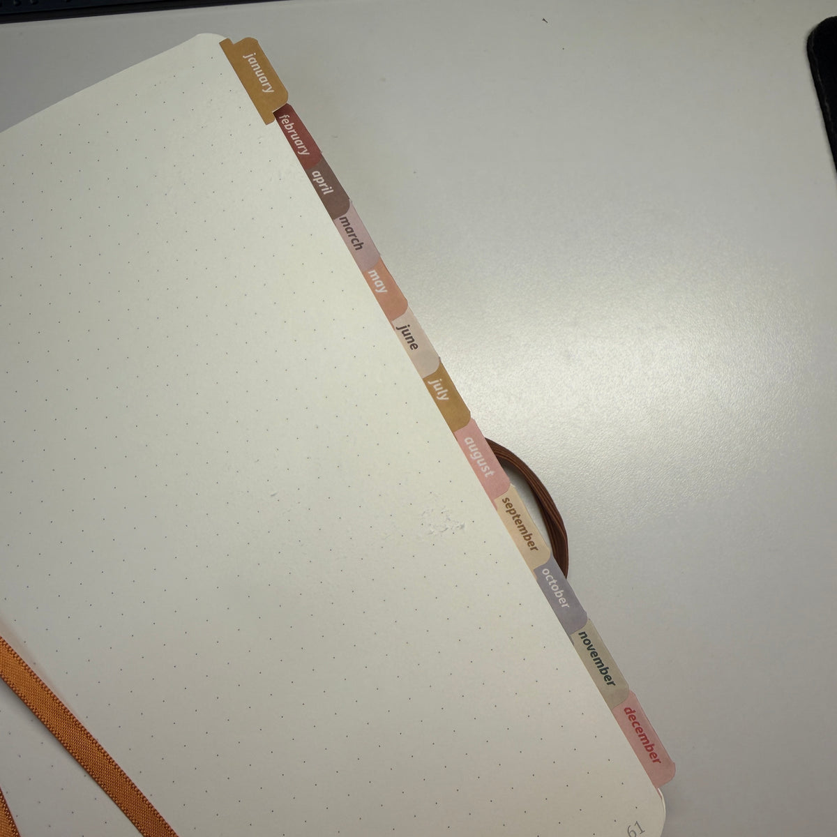 2026 Mini Full Calendar Stickers w/ Tabs