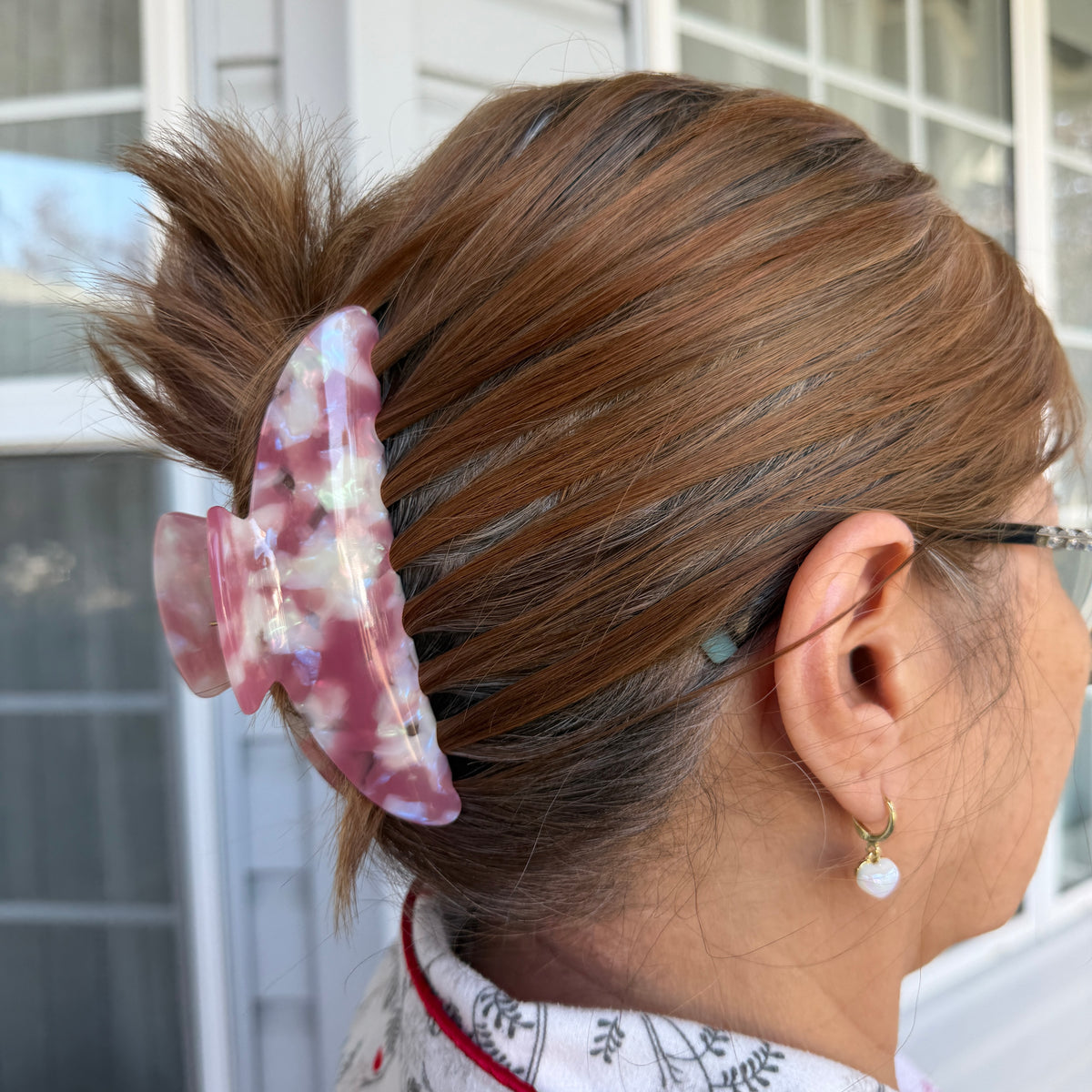 Celeste Hair Claw in Rosie