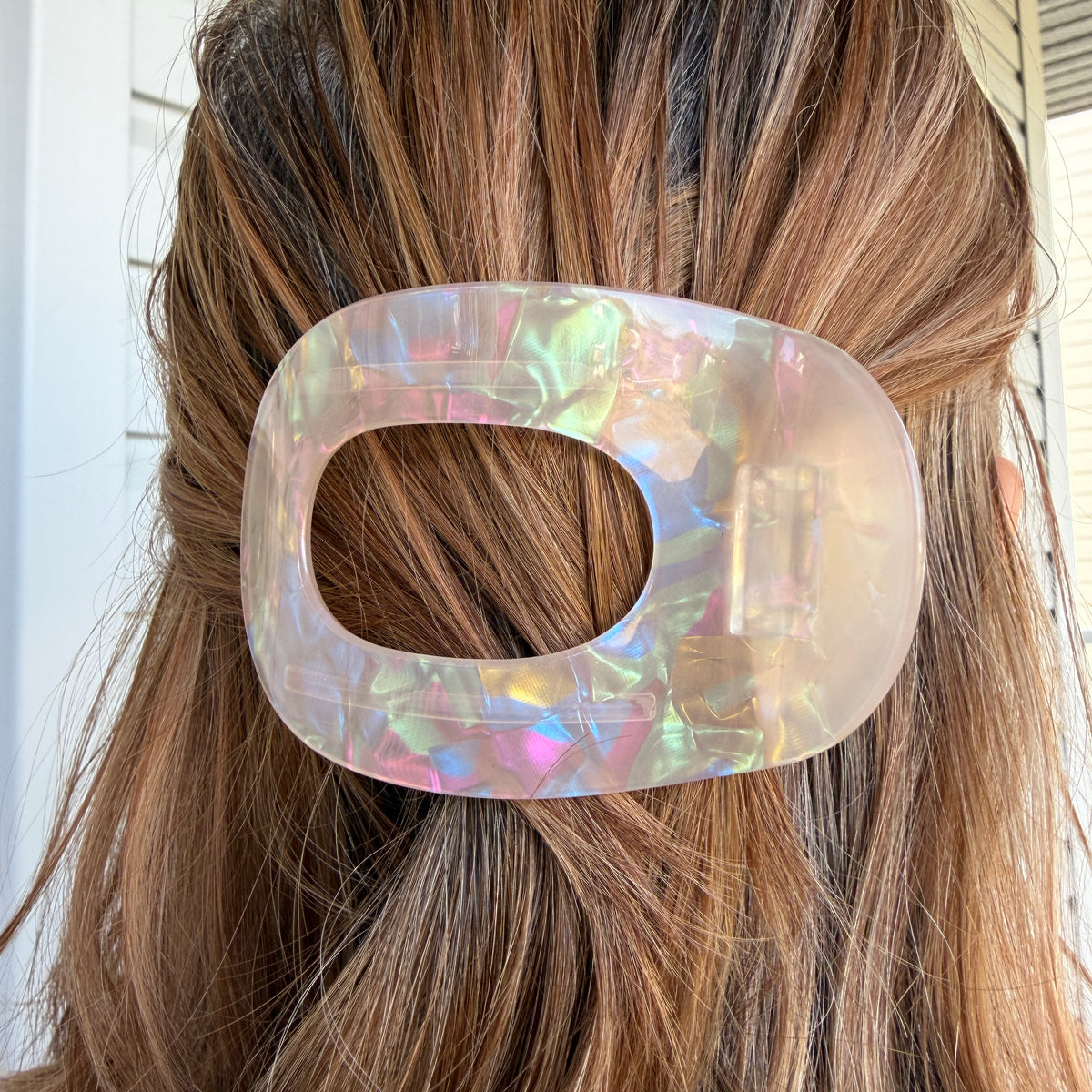 Jenn Hair Claw in Iris