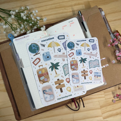 Vacation Sticker Sheet