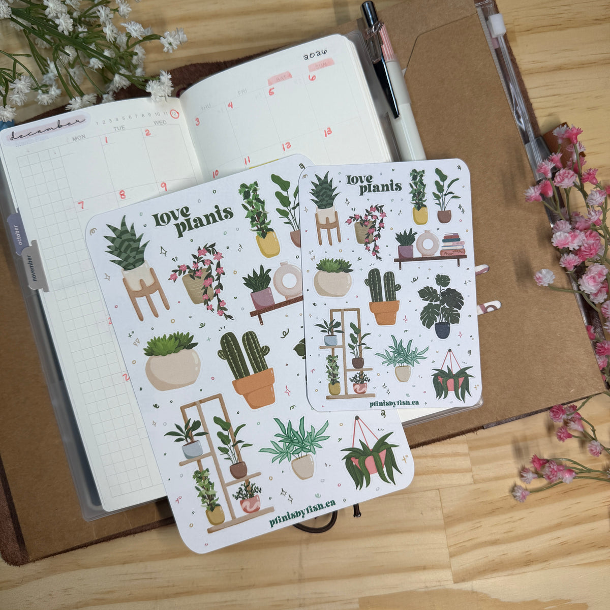 Love Plants Sticker Sheet
