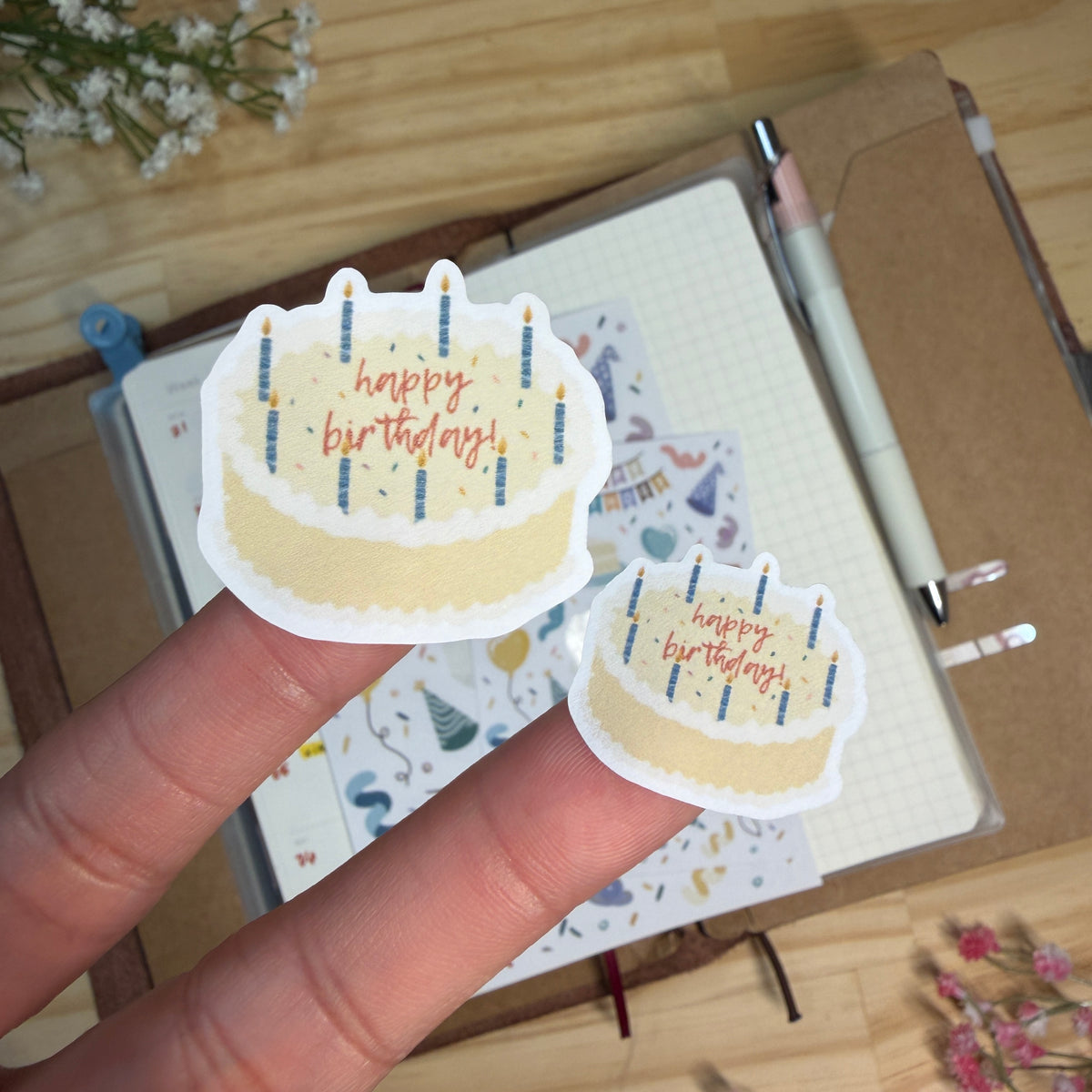 Happy Birthday Sticker Sheet