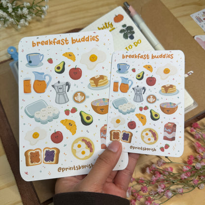 Breakfast Buddies Sticker Sheet