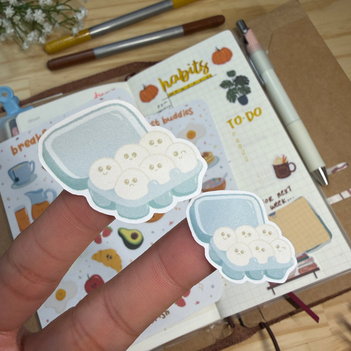Breakfast Buddies Sticker Sheet