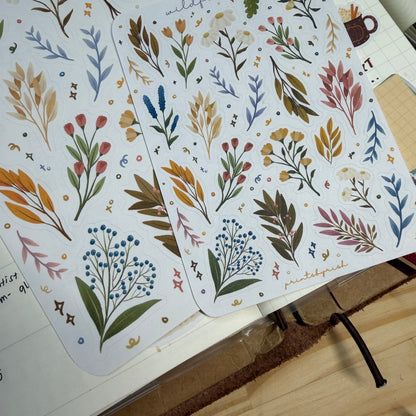 Wildflowers Sticker Sheet