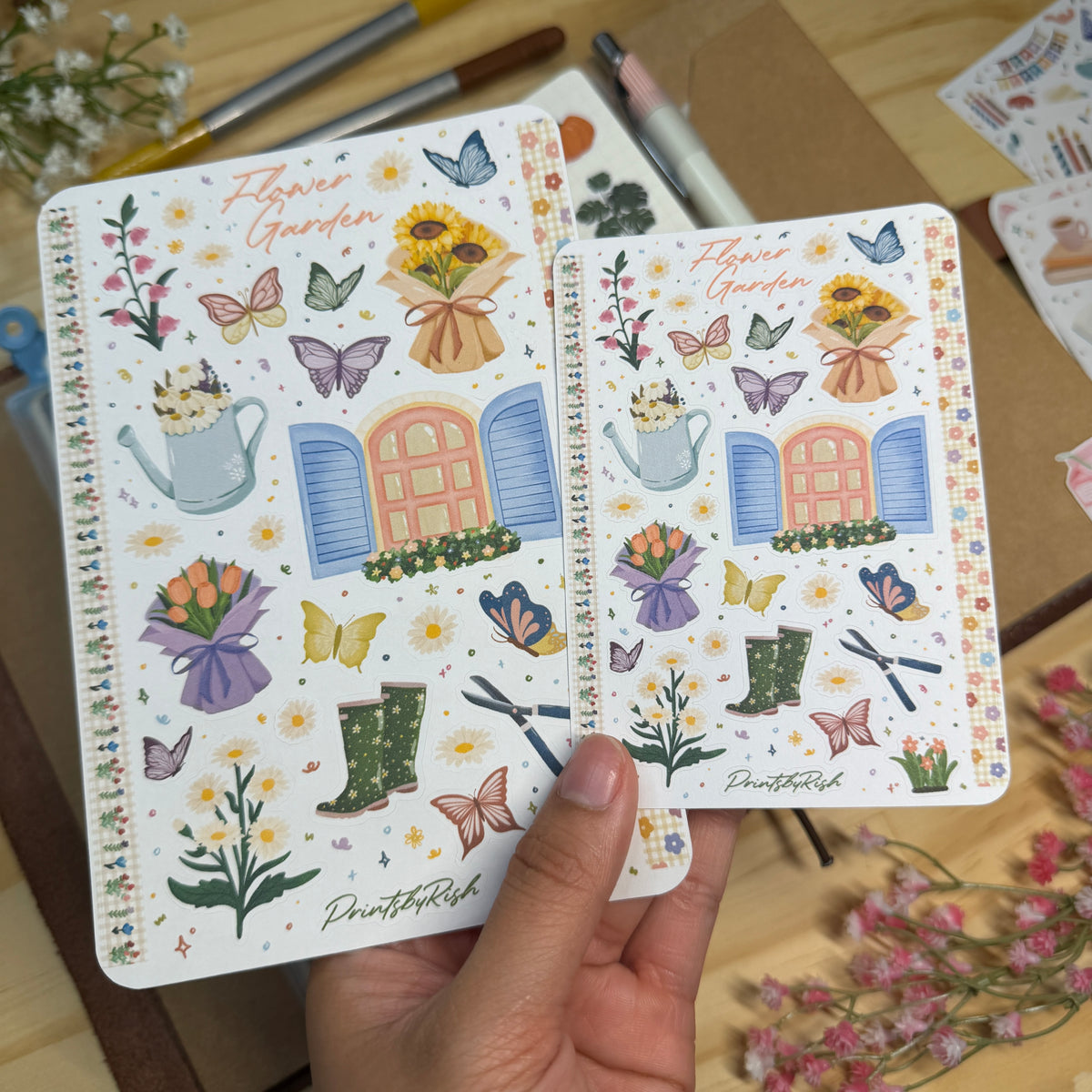 Flower Garden Sticker Sheet