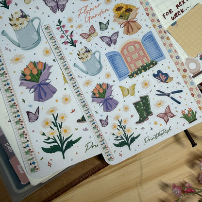 Flower Garden Sticker Sheet