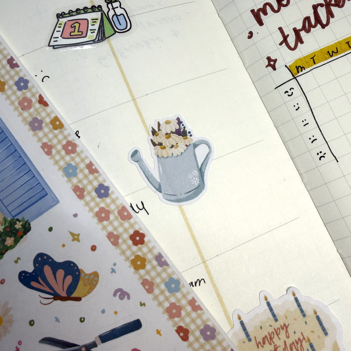 Flower Garden Sticker Sheet
