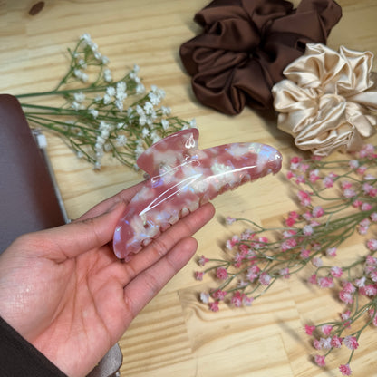 Celeste Hair Claw in Rosie