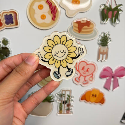 Flower Fridge Magnet