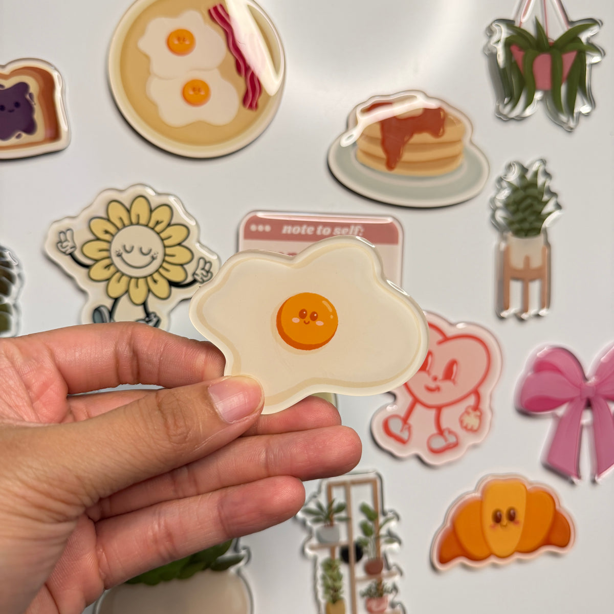 Egg Fridge Magnet
