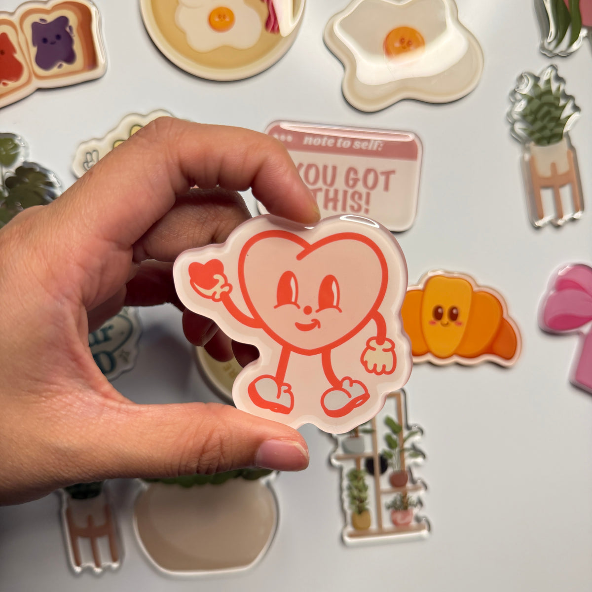 Heart Fridge Magnet