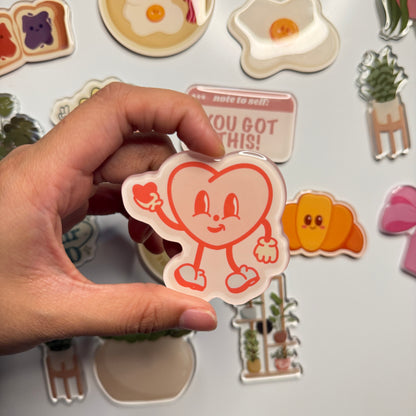 Heart Fridge Magnet
