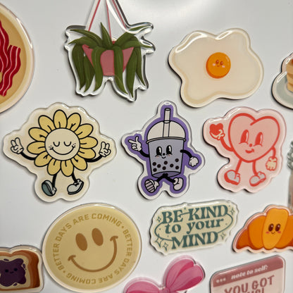 Boba Fridge Magnet