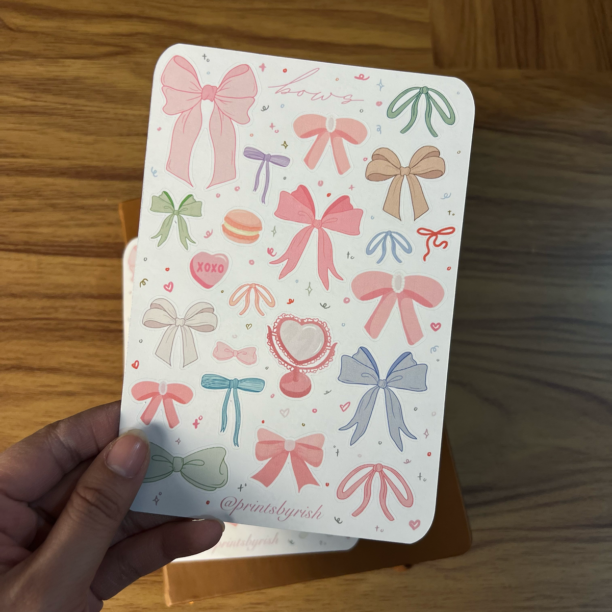Bows Sticker Sheet
