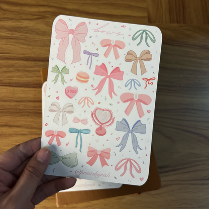 Bows Sticker Sheet