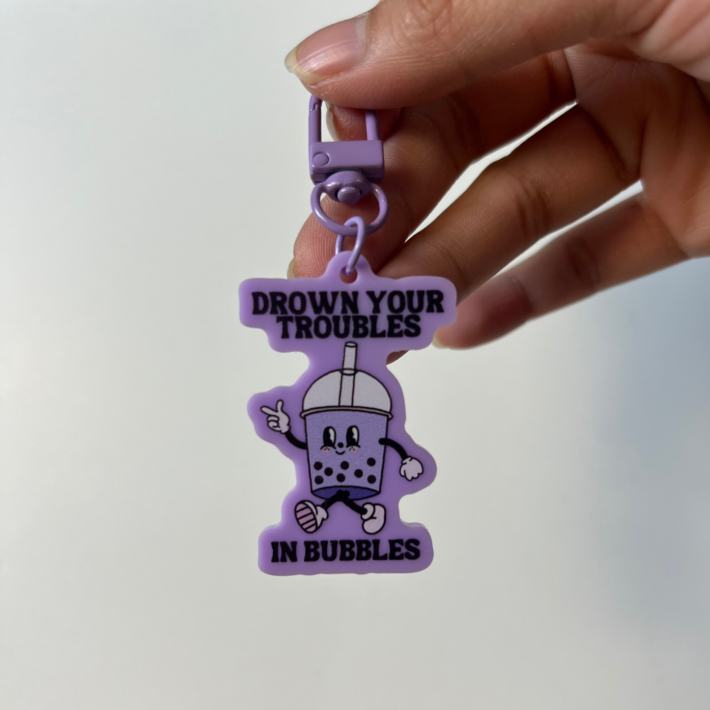 Boba Keychain