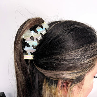 Celeste Hair Claw in Iris