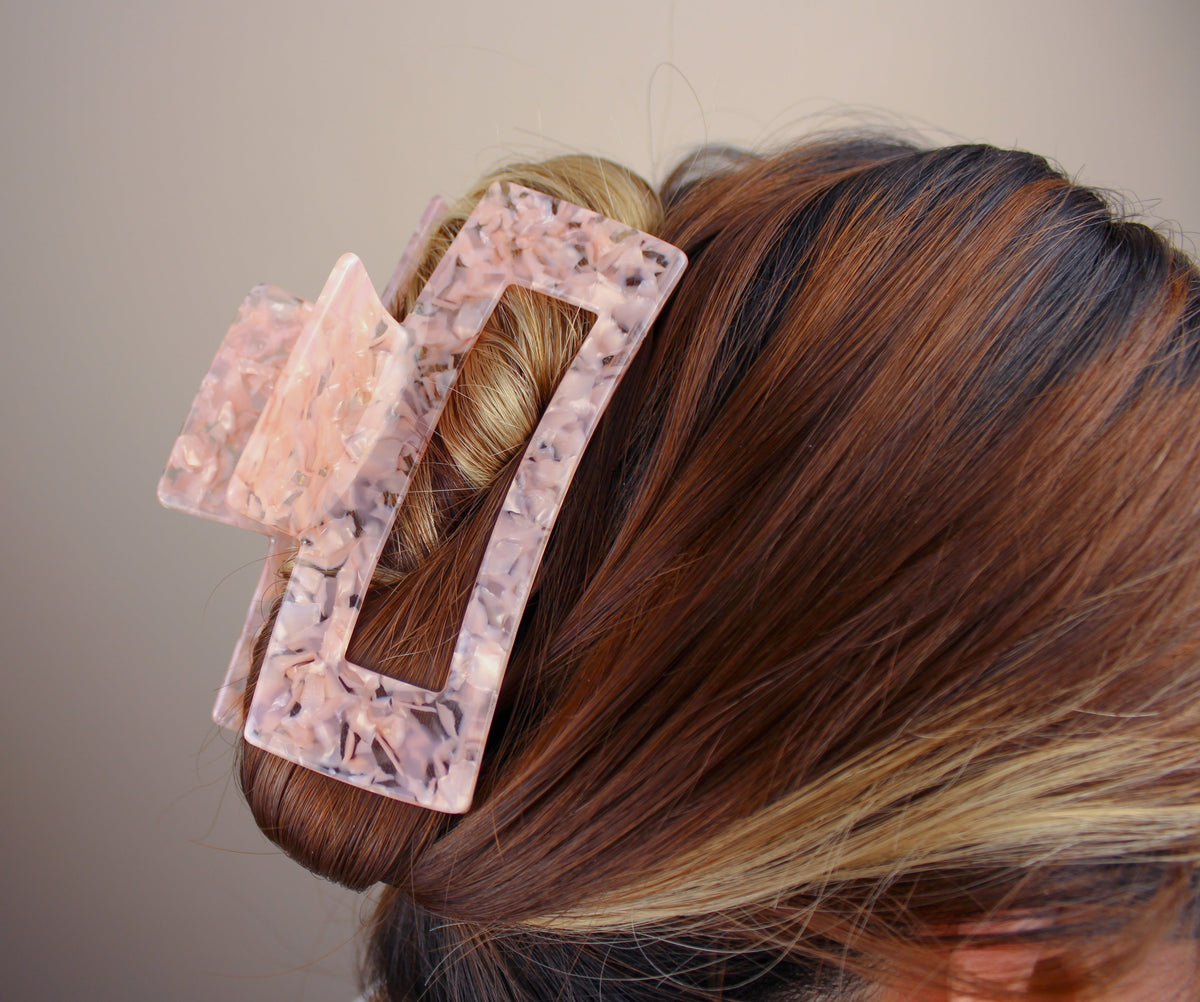 Maye Hair Claw in Rosie