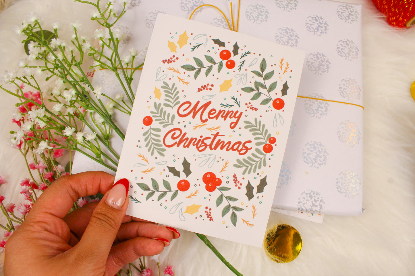 'Merry Christmas' Greeting Card