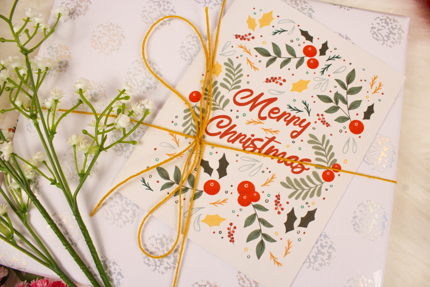 'Merry Christmas' Greeting Card