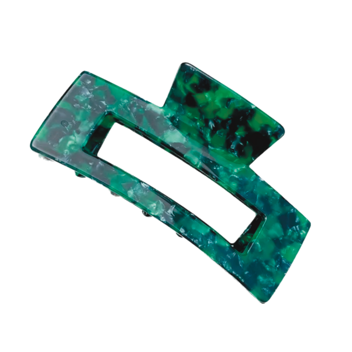 Maye Hair Claw in Emerald