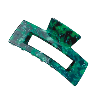 Maye Hair Claw in Emerald