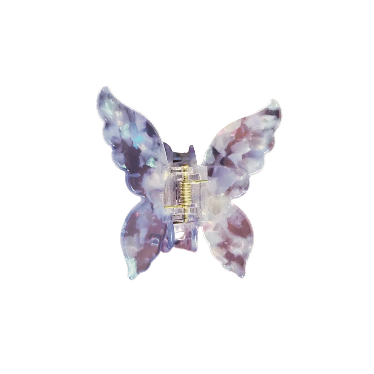 Mini Butterfly Hair Claw in Lilac